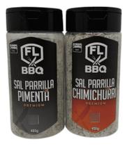 Kit sal e parrilla chimichurri pimenta flbbq kit churrasco - kit flbbq