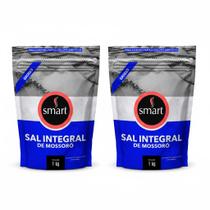 Kit Sal GROSSO Marinho Integral de Smart - 2 pacotes de 1kg Kit Sal GROSSO Marinho Integral de Smart - 2 pacotes de 1kg