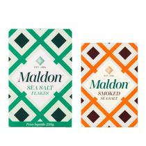 Kit Sal Maldon 250g + Sal Maldon Defumado 125g