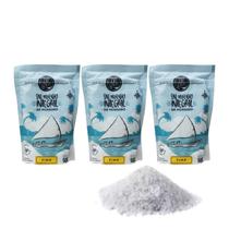 Kit Sal Marinho Fino Integral de Mossoró Sem Antiumectante - BR Spices 3 Unidades de 500g Kit Sal Marinho Fino Integral de Mossoró Sem Antiumectante - BR Spices 3 Unidades de 500g