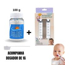 Kit Sal Para Lavagem Nasal + Seringa Premium C/2un Kit Sal Para Lavagem Nasal + Seringa Premium C/2un