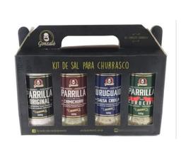 Kit Sal Parrilla Para Churrasco Diversos 4 und