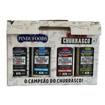 Kit Sal Parrilla Sabores 600g Caixa com 4