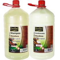 KIT SALÃO DE BELEZA Shampoo + Condicionador de Mandioca 2 Litros