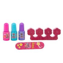Kit Salão de Unhas Infantil Antialérgica Make Brinq - Polibrinq Kit Salão de Unhas Infantil Antialérgica Make Brinq - Polibrinq