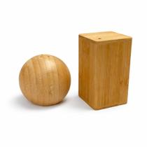 Kit Saleiro Bolinha E Paliteiro Porta Palitos De Bambu Kit Saleiro Bolinha E Paliteiro Porta Palitos De Bambu