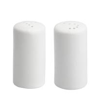 Kit saleiro e pimenteiro de porcelana porta temperos mesa