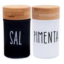 Kit Saleiro Pimenteiro Cozinha Moderna Prático Bonito Kit Saleiro Pimenteiro Cozinha Moderna Prático Bonito