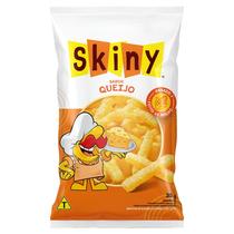 Kit Salgadinho Skiny 10 Pacotes 35g QUEIJO PRESUNTO ORIGINAL NATURAL