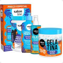 Kit Salon Line Definição Natural Completo