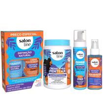 Kit Salon Line Definiçao Natural Sh+Cond+Creme1KG+Mouss+oleo Kit Salon Line Definiçao Natural Sh+Cond+Creme1KG+Mouss+oleo