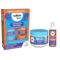 Kit Salon Line Definiçao Natural Sh+Cond+Masc+Oleo 120 Kit Salon Line Definiçao Natural Sh+Cond+Masc+Oleo 120