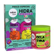 Kit Salon Line Hidra Cachinhos + Gelatina Melancia