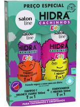 Kit Salon Line Hidra Cachinhos Kids Sh+Cond 300ml