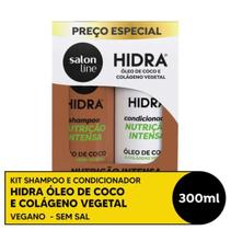 Kit Salon Line Hidra Coco Shampoo 300ml Condicionador 300ml