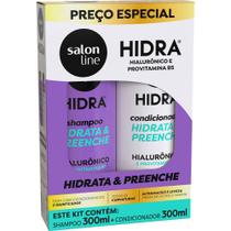 Kit Salon Line Hidra Hialurônico Shampoo + Condicionador 300ml