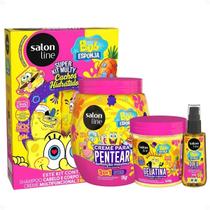 Kit Salon Line Kids Bob Esponja Sos Cachos Completo