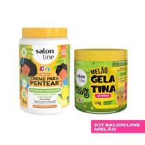 Kit Salon Line Melao Gel, Óleo, Creme Capilar