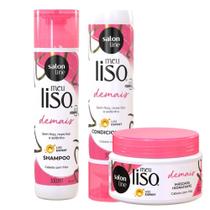 Kit Salon Line Meu Liso Demais C/3 Kit Salon Line Meu Liso Demais C/3