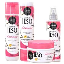 Kit Salon Line Meu Liso Demais C/4 Kit Salon Line Meu Liso Demais C/4