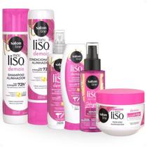 Kit Salon Line Meu Liso Demais Com 6 Kit Salon Line Meu Liso Demais Com 6