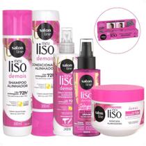 Kit Salon Line Meu Liso Demais Completo + Mimo
