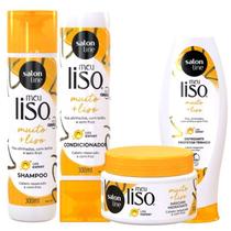 Kit Salon Line Meu Liso Muito + Liso C/4