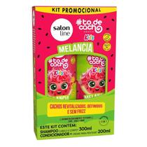 Kit salon line shampoo 300ml+condicionador 200ml kids melancia