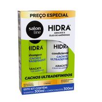 Kit Salon Line Shampoo e Condicionador Hidra Abacate 300ml