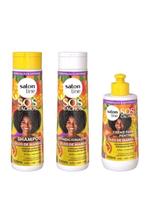 Kit Salon Line SOS Cachos Óleo de Manga Sh+Cond+Creme Pentear 300ml Kit Salon Line SOS Cachos Óleo de Manga Sh+Cond+Creme Pentear 300ml