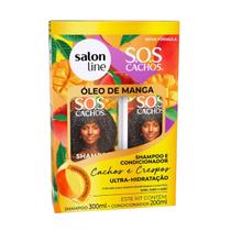 Kit Salon Line SOS Cachos Óleo de Manga Shampoo 300ml+Condicionador 200ml Kit Salon Line SOS Cachos Óleo de Manga Shampoo 300ml+Condicionador 200ml
