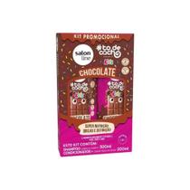 Kit Salon Line Tô de Cacho Kids Chocolate