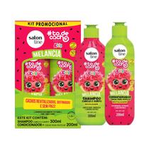 Kit Salon Line To De Cacho Kids Shampoo Condicionador