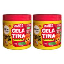 Kit Salon Line todecacho Kids com 2 Gelatinas Super Volume Manga 550g