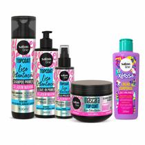 Kit Salon Line Top Coat Liso Ostentação Completo + Mimo Kit Salon Line Top Coat Liso Ostentação Completo + Mimo