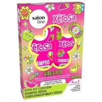 Kit Salon Line Xêrosa Vibes Pop Shampoo 200ml e Condicionador Multy 300ml Kit Salon Line Xêrosa Vibes Pop Shampoo 200ml e Condicionador Multy 300ml