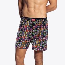 Kit Samba Canção e Par de Meias Lupo Avengers Comic Urban 16963-16908