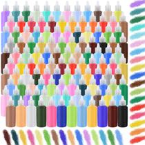 Kit Sand Art Wettarn com 180 Garrafas de 35g (60 Cores)