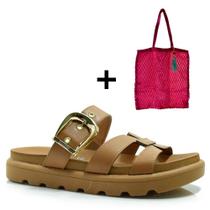 Kit Sandália Flat Papete Vizzano com Bolsa Miss Bela Pink Papete Kit Sandália Flat Papete Vizzano com Bolsa Miss Bela Pink Papete