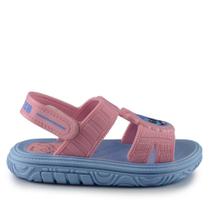 Kit Sandália Infantil Grendene Feminina Disney 25 Puff Bag