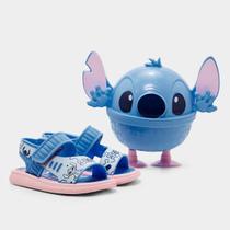 Kit Sandália Infantil Grendene + Lancheira Infantil Disney Menina