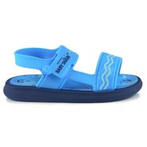 Kit Sandália Infantil Grendene Masculino Baby Shark com Balde de Areia 22957