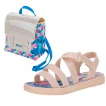 Kit sandália infantil sweet + bag disney grendene kids 23247 Kit sandália infantil sweet + bag disney grendene kids 23247