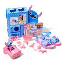 Kit Sandália Stitch Pet Shop Grendene Kids Infantil Menina Ref. 23321 Kit Sandália Stitch Pet Shop Grendene Kids Infantil Menina Ref. 23321