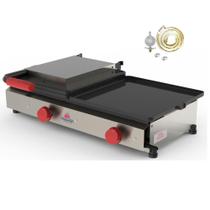 KIT - Sanduicheira Conjugada Gás PR-700G + Kit Gás - Progás