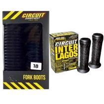 Kit Sanfona Bengala 18 Dentes + Manopla Titan 125-150-160