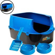 Kit Sanitário para Gatos Sandbox Furba Fácil Higienização Pet Mia