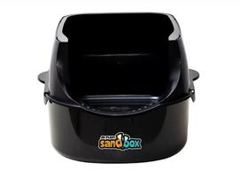 Kit sanitario para gatos sandbox furba - preto