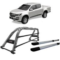 Kit Santo Antonio Duplo Estribo Original S10 12/2020 C/D Cromado Kit Santo Antonio Duplo Estribo Original S10 12/2020 C/D Cromado