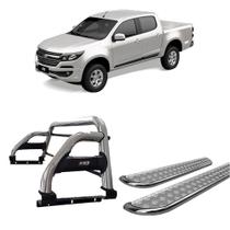 Kit Santo Antonio H2 Estribo Chapa S10 12/2020 C/D Cromado Kit Santo Antonio H2 Estribo Chapa S10 12/2020 C/D Cromado